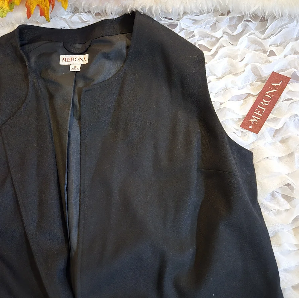 Black Merona Womens Jacket - Picture 6 of 6